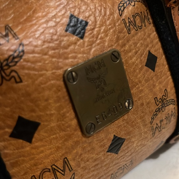 MCM Brown Boston Bag - Picture 2 of 14